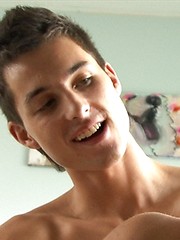 Two sexy young jocks Kevin and Gaelan have sex