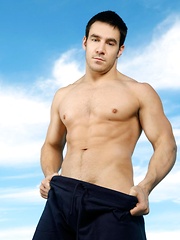 Jay Stone, with his chiseled abs and rock hard pecs that show perfectly through his sexy body hair, needed to get fucked.  He made such an incredible Randy Blue debut with his horny college jock look and solo jerkoff