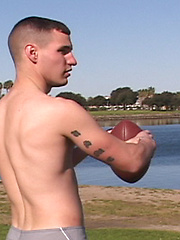 Straight stud Marshall has perfect body