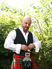 Hairy Man in a Kilt - Carlo Cox