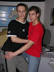 Two hot eastern twinks fucking and sucking