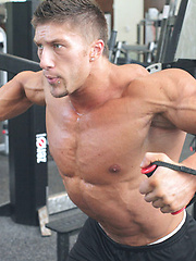 26 year old New York bodybuilder Nick Zack