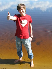 Mike - pretty teen boy outdoor