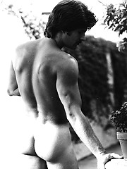 Vintage photo set of sexy daddy gay