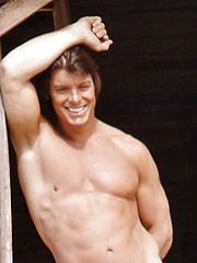 Vintage style photo shoots of sexy man from 70s