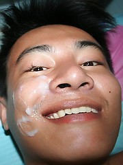 Fucking in various positions, both asian boys are having a good time