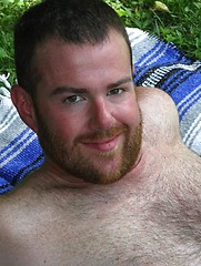 Check out this exclusive photo shoot of Furnace McKenzie warming up his hard cock