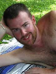 Check out this exclusive photo shoot of Furnace McKenzie warming up his hard cock