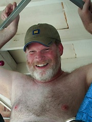 Big Boy Ginger Bear Shep Hunter puts his strong furry body to use fucking Mexican cub Chris Rojo