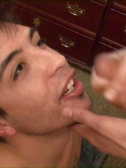 Logan heads to Providence to suck some hot cock on some hot guys