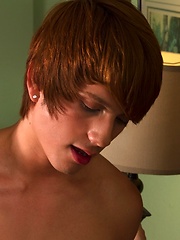 Blond cutie Scotty Clarke discusses his first time and recreates the amazing experience with hot tan twink Anderson Lovell
