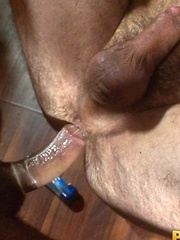 Hot muscle bears Alessio and Rogue do some serious cock-sucking and ass-fucking