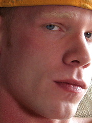 Young tough guy masturbates at home