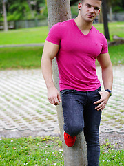 My muscular friend