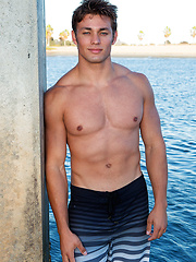 Sexy guy Ryder shows his body