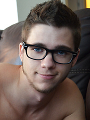 After exchanging long, wet blow jobs, Brad throws Will down on the couch and eats his ass