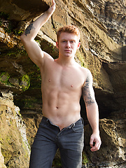 Sexy redhead  guy Adam