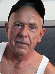 This sexy silver Daddy loves to fuck