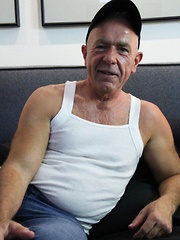 This sexy silver Daddy loves to fuck