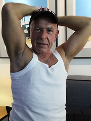 This sexy silver Daddy loves to fuck